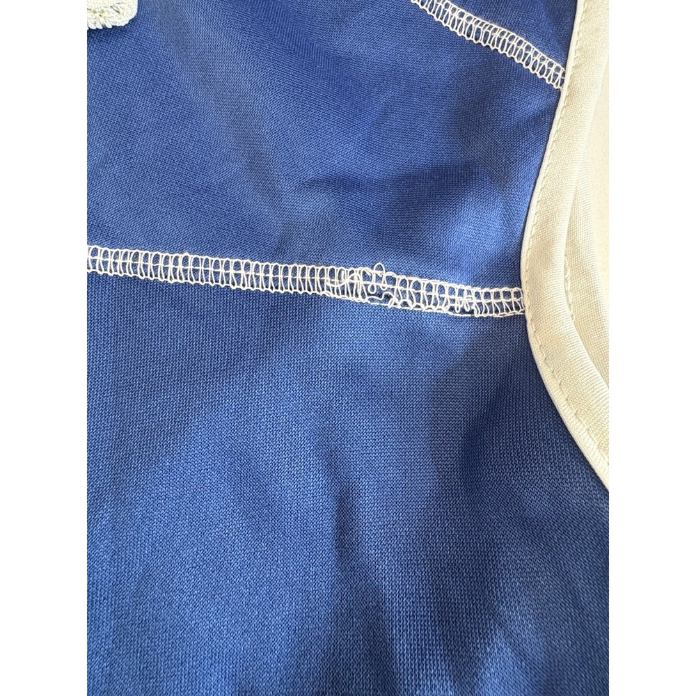 TGW 1/4 Zip Pullover Vest Mens XL Blue White Sleeveless Lightweight Golf Stretch - Picture 4 of 10